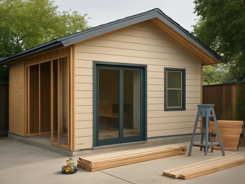 AI concept: Attached studio ADU