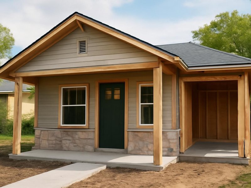 AI concept: Detached 2-bed ADU