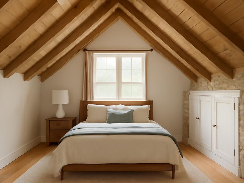 AI concept: Colonial, bedroom suite