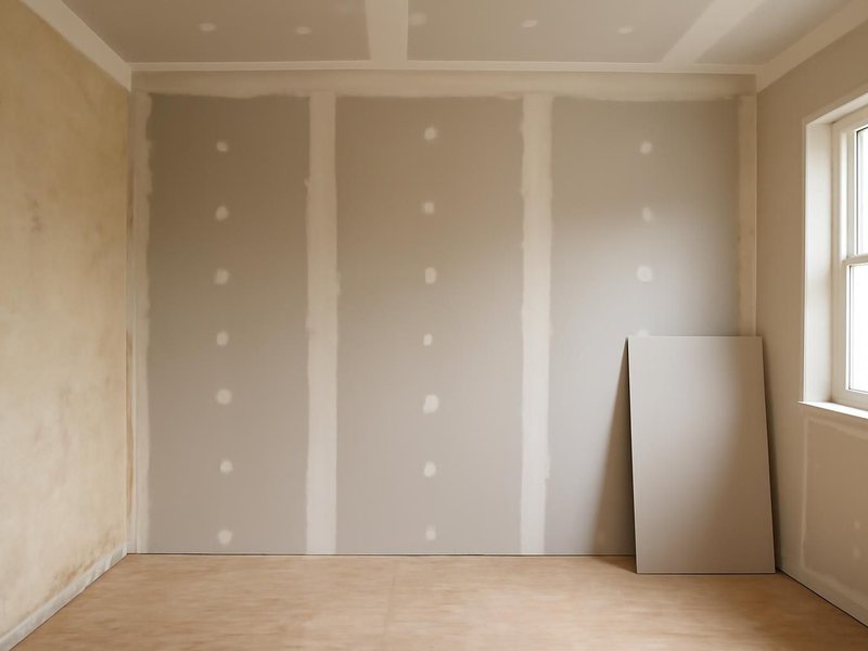 AI concept: Plaster room to drywall