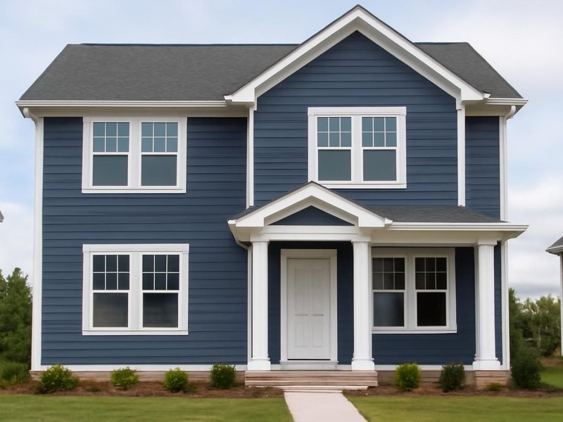 AI concept: Two-story fiber cement