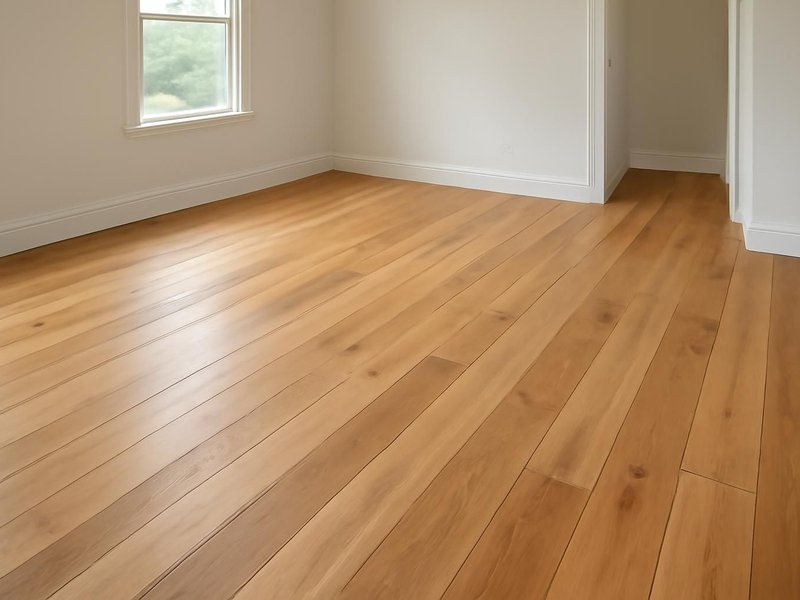 AI concept: Main floor, wide white oak
