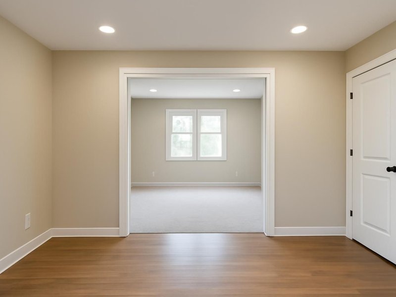 AI concept: Den to bedroom suite