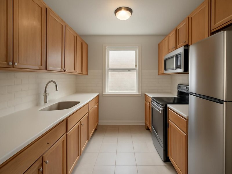 AI concept: Galley refresh with refacing