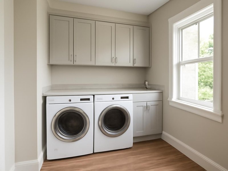 AI concept: Laundry moved upstairs