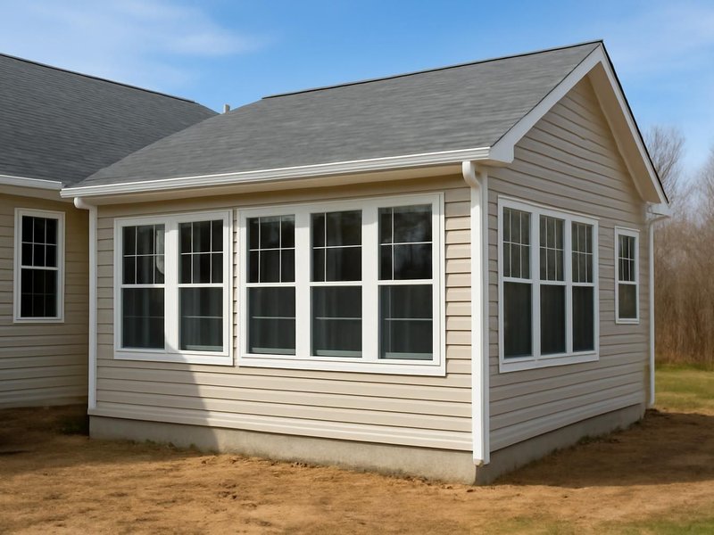 AI concept: Family room addition, vinyl