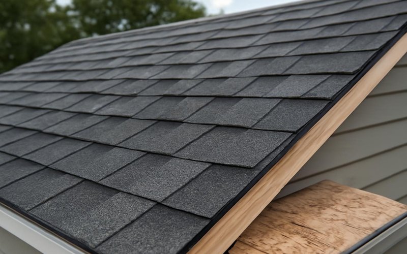 Class 4 impact-rated shingles on a rebuilt roof