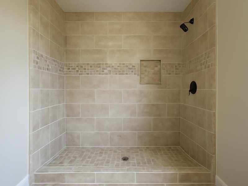 AI concept: Stall rebuilt in tile